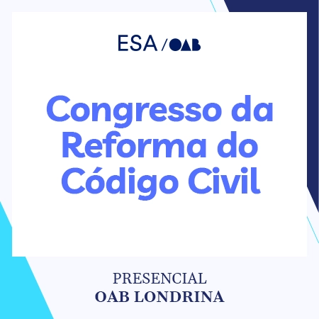 6074 Congresso da Reforma do Código Civil - Capítulo Direito de Empresa